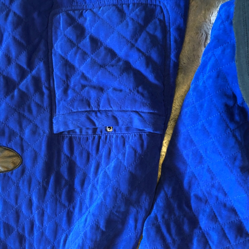 Blue button close jacket - Picture 5 of 6